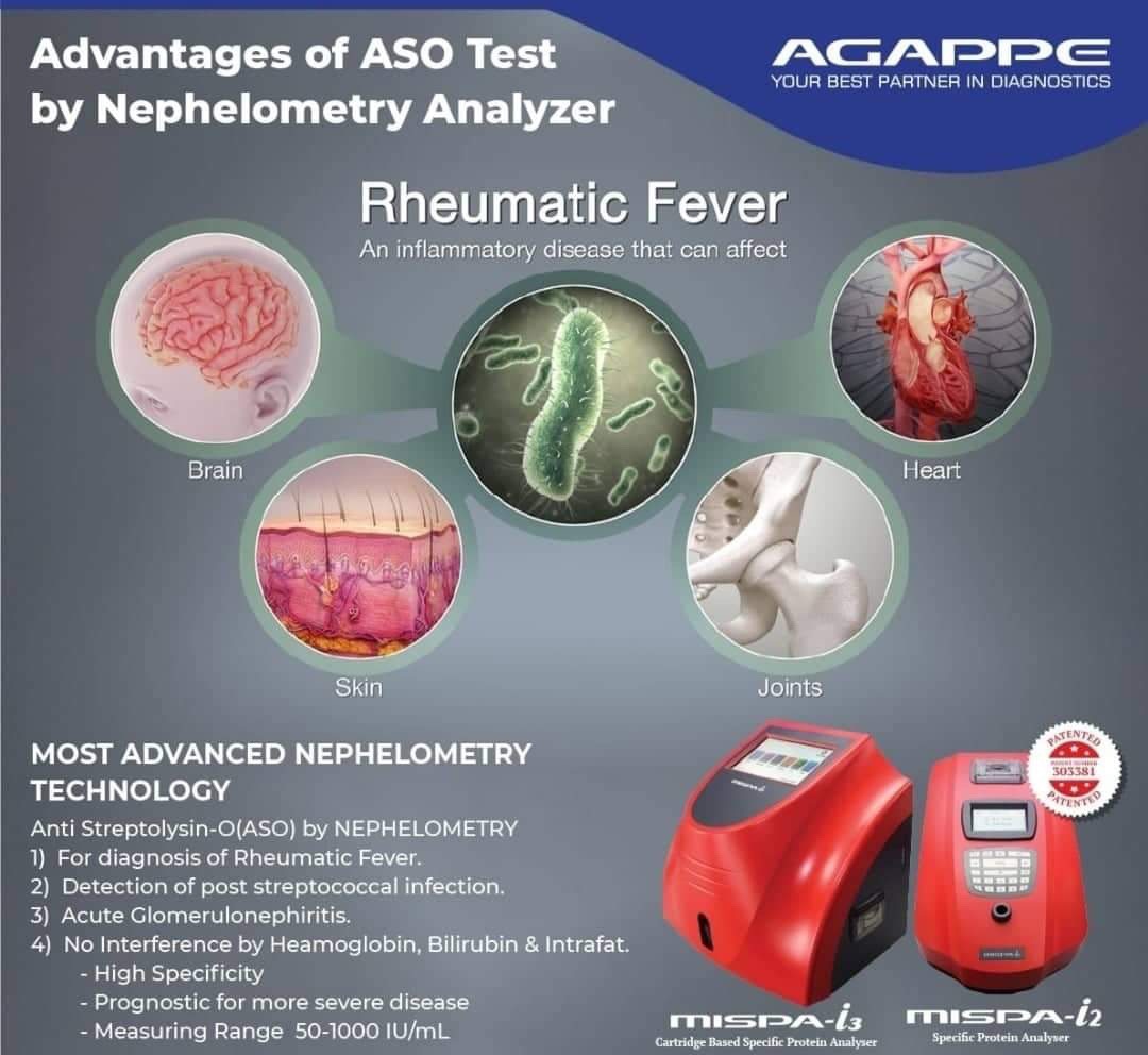 ASO TEST ON MISPA I2, MISPA I3 – AN EFFECTIVE DIAGNOSTIC TOOL FOR CHECKING STREPTROCOCIAL INFECTION