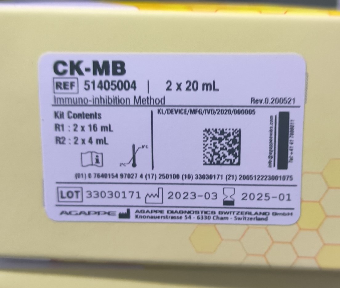 CK-MB (S.L)  2 x 20 mL