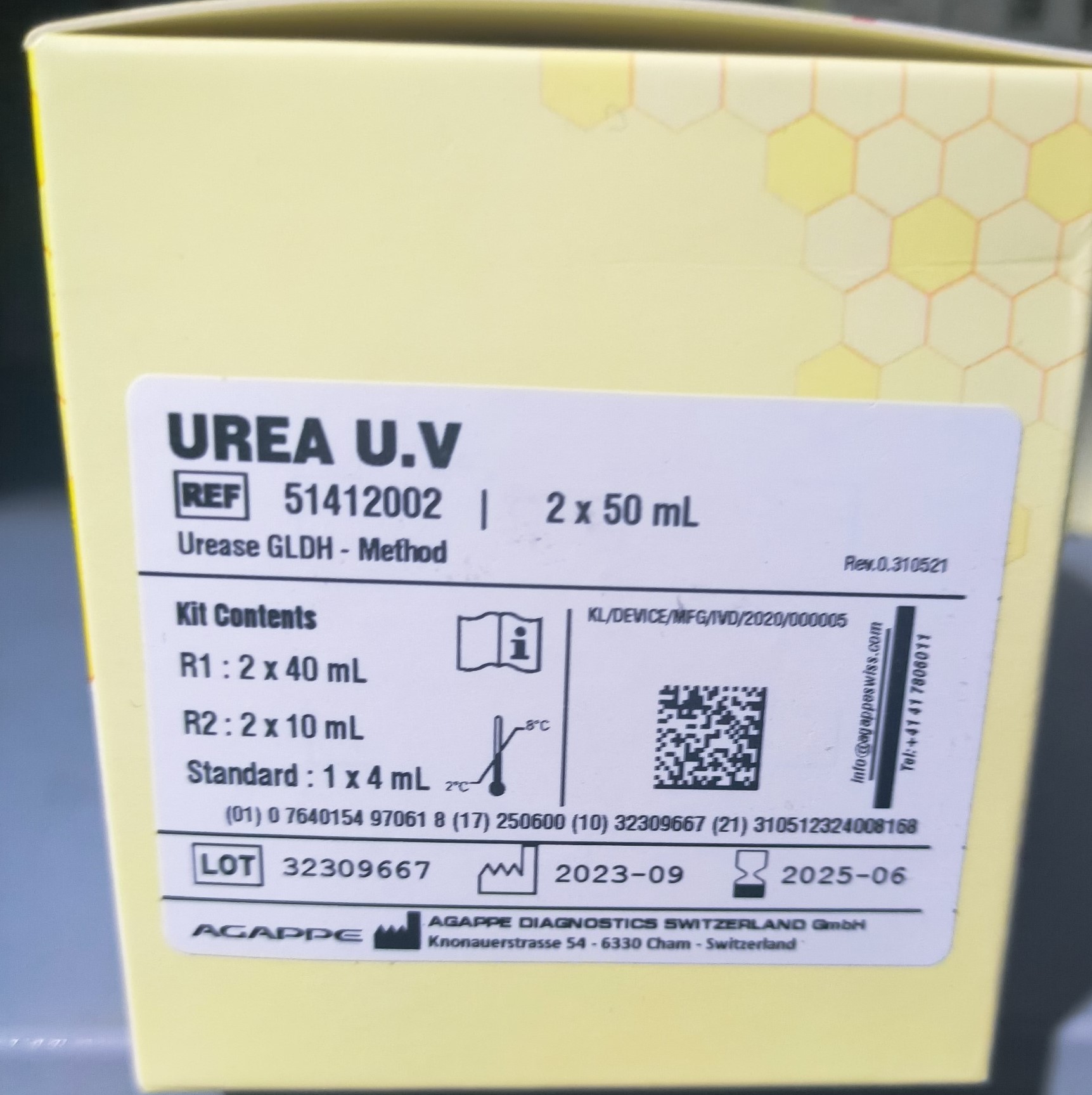 UREA U.V (S.L)  2 x 50 mL